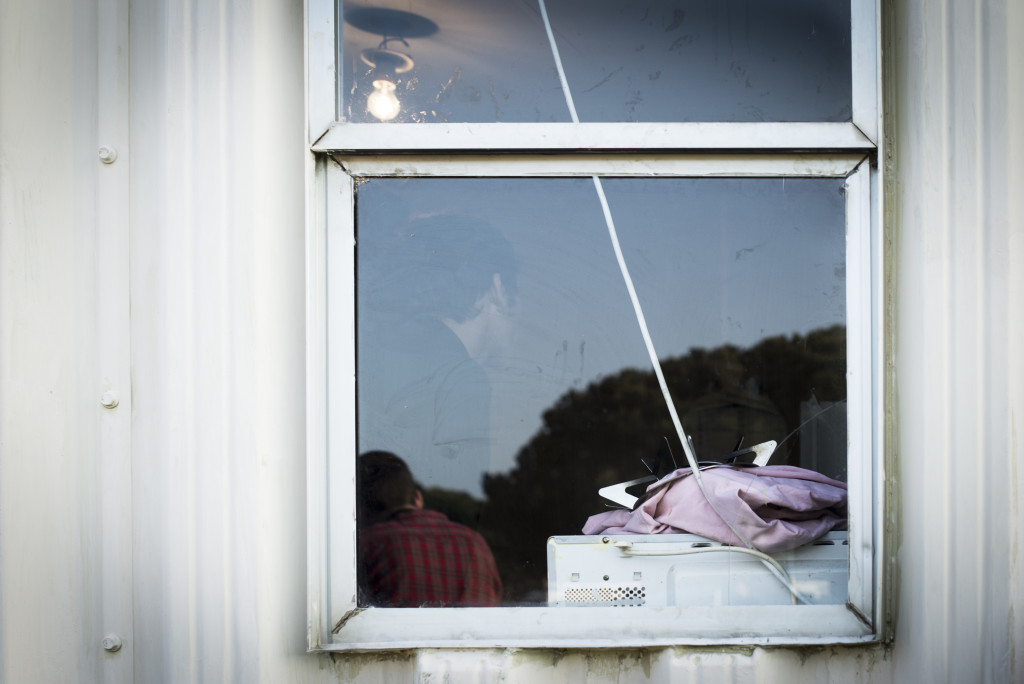 the window